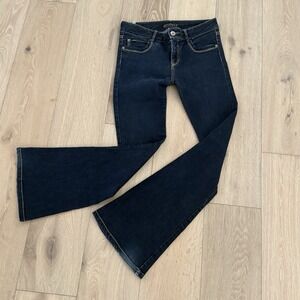 Studio F Bardot Basic Lowrise Bootcut Women's Dark Rinse Jeans Size 10
